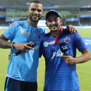 Now, Dhawan, Shaw play guessing game
