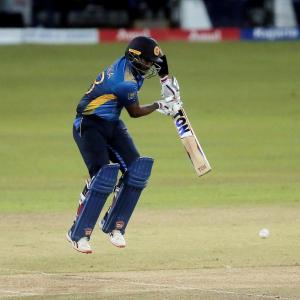 PIX: SL score consolation win over India in 3rd ODI