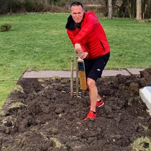 Michael Vaughan takes a dig at the pitch again
