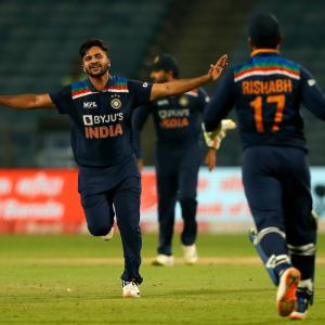 PIX: Thakur, Bhuvi fashion ODI series win over England