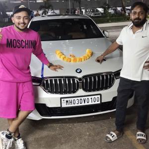 Prithvi Shaw gets his hands on BMW