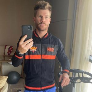 What Sunrisers' Warner is Up To...