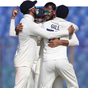Axar shines as India look set for win over Bangladesh