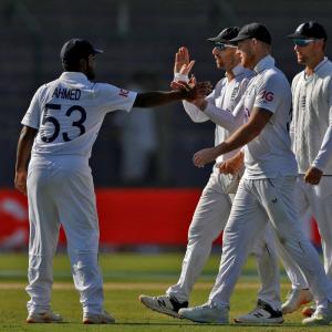 England's Rizwan Ahmed has a cracker of a debut