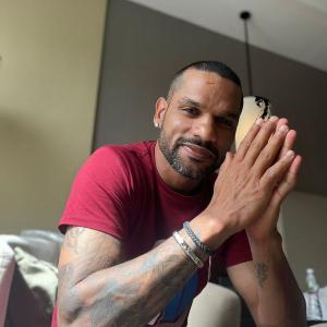 Dhawan In Positive Spirits In Isolation