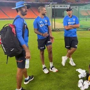 Dhawan, Iyer train after recovering from COVID-19