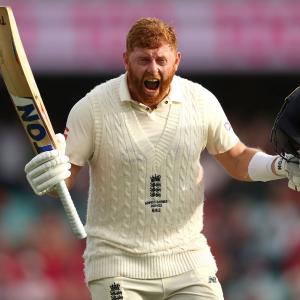 Ashes PIX: Bairstow century leads England's fightback