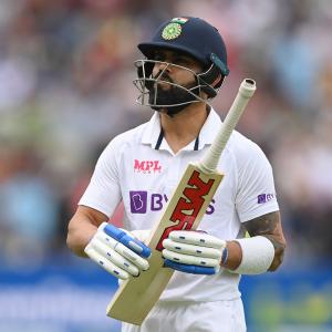 'The standards are so high for Virat'