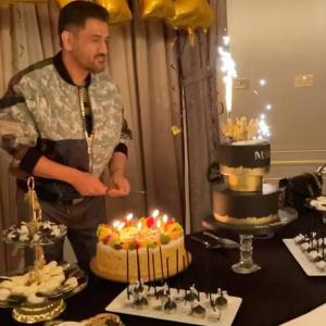 Pant Spotted At Dhoni's Birthday Party