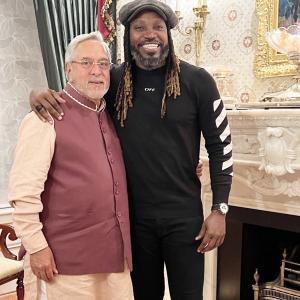 Mallya and Gayle's Pic Goes Viral