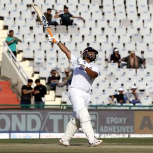 PICS: Pant steals show on Day 1 of Kohli's 100th Test