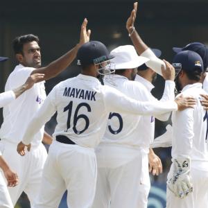 PIX: India make short work of SL, win Test series 2-0