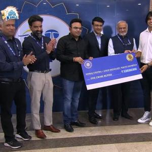 IPL 2022: BCCI felicitates India's Tokyo Olympic Stars