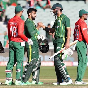 T20 WC PIX: Pakistan make dramatic entry into semis