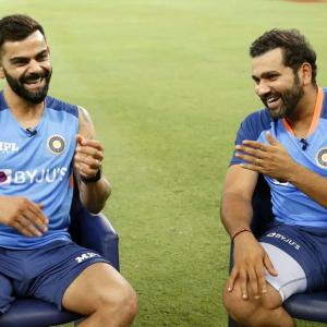 Space you gave made me feel relaxed: Kohli tells Rohit