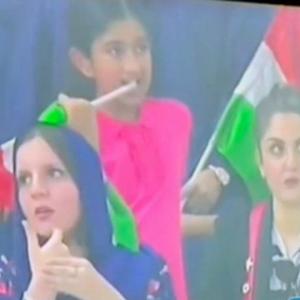 Why Afridi's Daughter Waved Indian Flag
