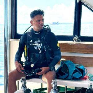 SEE: Dravid Is Now A Certified Diver!