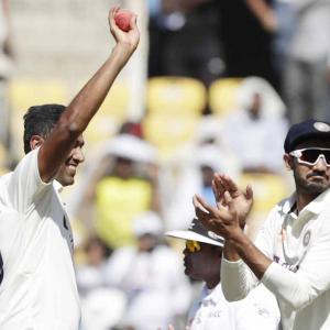 PIX: Dominant India crush Australia by inns & 132 runs