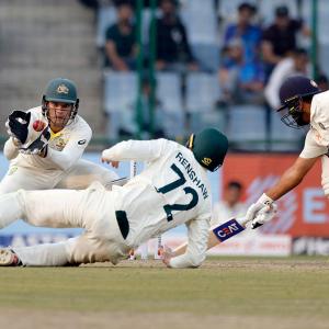 Aussies Crumble Against Spin, Pace