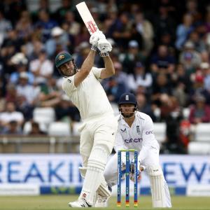 'Mitchell Marsh's approach to batting is quite simple'