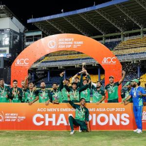 Pakistan A beat India A to be crowned champs