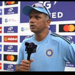 Dravid on why Rohit and Virat were rested for 2nd ODI
