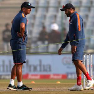 Coach Dravid defends 'poor' Indore pitch despite loss
