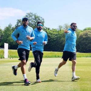 Kohli joins Team India training