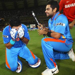 Yuvraj uncovers Kohli's early signs of greatness