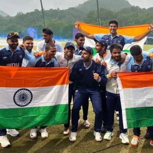 Asian Games: India win cricket GOLD after washout!