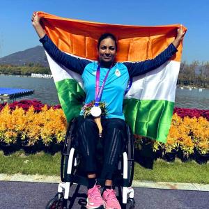 Indian contingent start strong at Para Asian Games