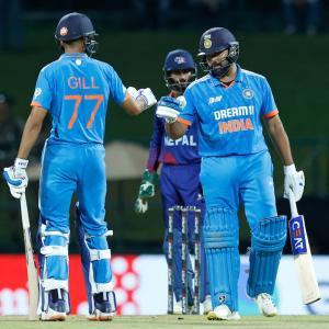 Asia Cup PIX: India crush Nepal; storm into Super 4