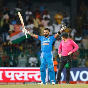 Was playing second fiddle to KL: Kohli on 47th ODI ton