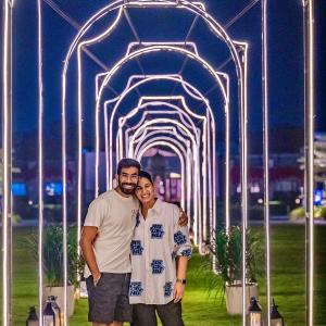 Bumrah's Post-Game Celebration With Wife