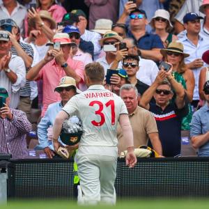 AUS vs PAK: Warner out for 34 in farewell Test