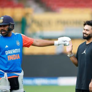 Pant Catches Up With Rohit And Co
