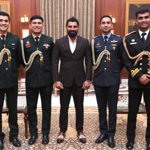 Salute Our Soldiers, Says Shami