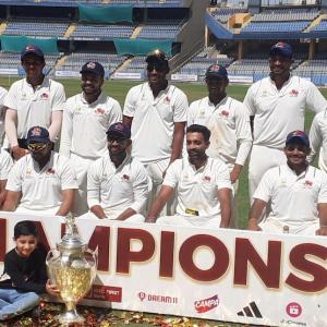 Ranji: MCA doubles prize money for victorious Mumbai