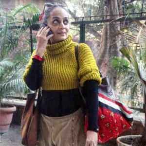 'My most beloved Delhiite, author Arundhati Roy'
