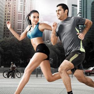 Are you fit enough to exercise with Dhoni?