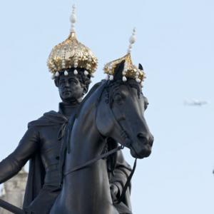 Hatwalk: London's famous statues don designer hats!