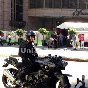 PICS: Aamir Khan turns biker in Dhoom 3