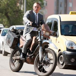 IN PICS: James Bond's sexy new bike