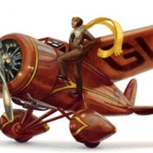 Amelia Earhart: Google doodles on the aviatrix's birthday