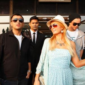 IN PICS: Paris Hilton arrives in India