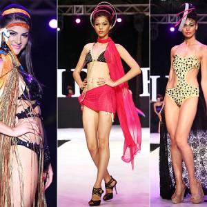 PICS: Shazahn in sexy beachwear at Resort Week