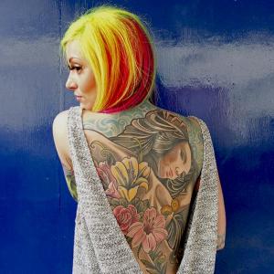 PHOTOS: Women tattoos: Bigger, Bolder