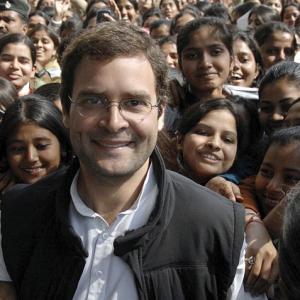 3 yrs of broken promises: Rahul's jibe at BJP gala