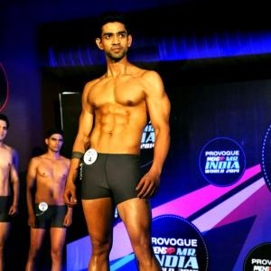 One for the ladies: Mr India contestants set the mercury soaring