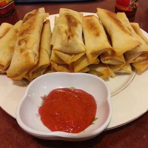 Baked, not fried: Thai-style Spring Rolls recipe
